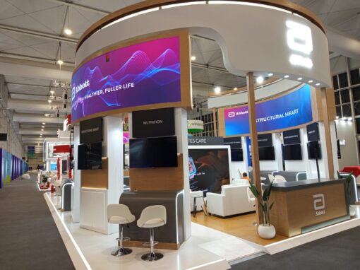 جناح شركة Abbott في معرض الصحة العالمي 2025